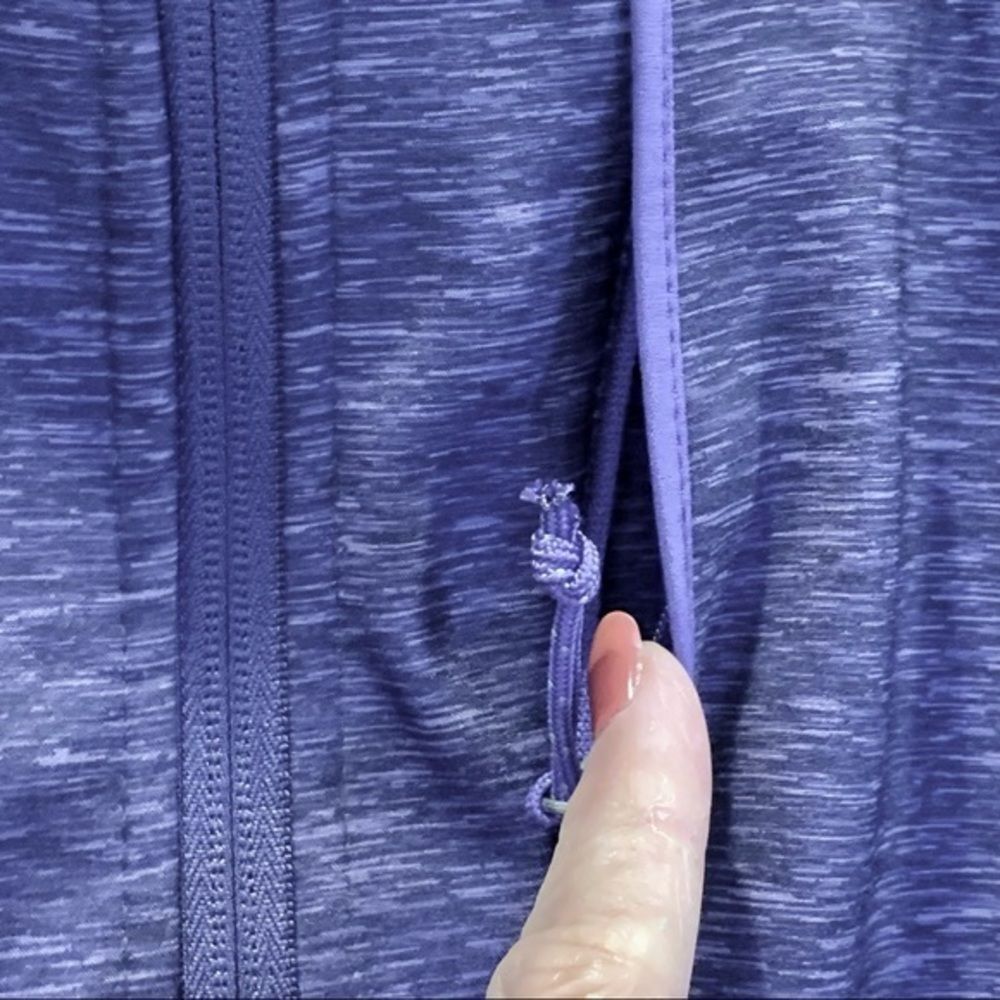 Free Country Purple Fleece Lined Hoodie Jacket L - Picture 4 of 14